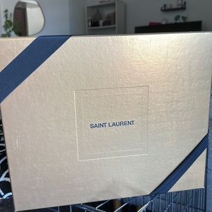 Saint Laurent limited edition Gold Holiday Box XLG Accepting Offers YSL